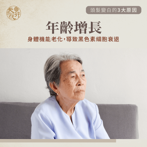 年齡增長-頭髮為什麼會變白