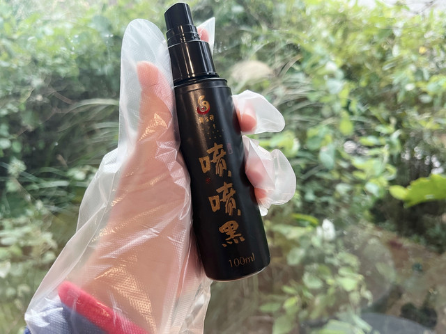 噴噴黑配合手套使用-補染白髮推薦