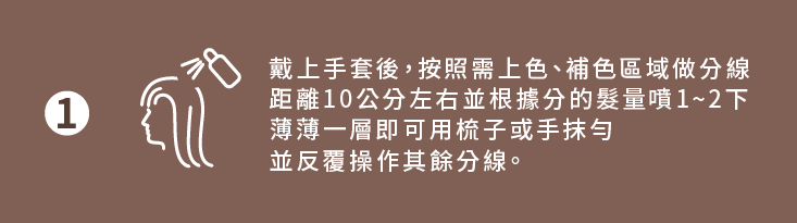 染髮第一個步驟-白髮補色推薦